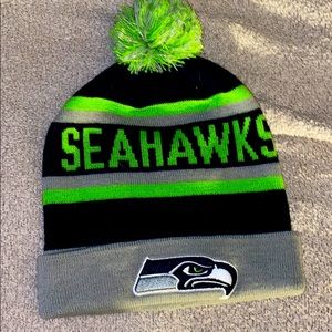 SEAHAWKS BEANIE never worn!
